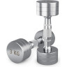 Гантель UNIX FIT PRO круглая хромированная 3 кг, 2 шт. DBRND3PCEx2